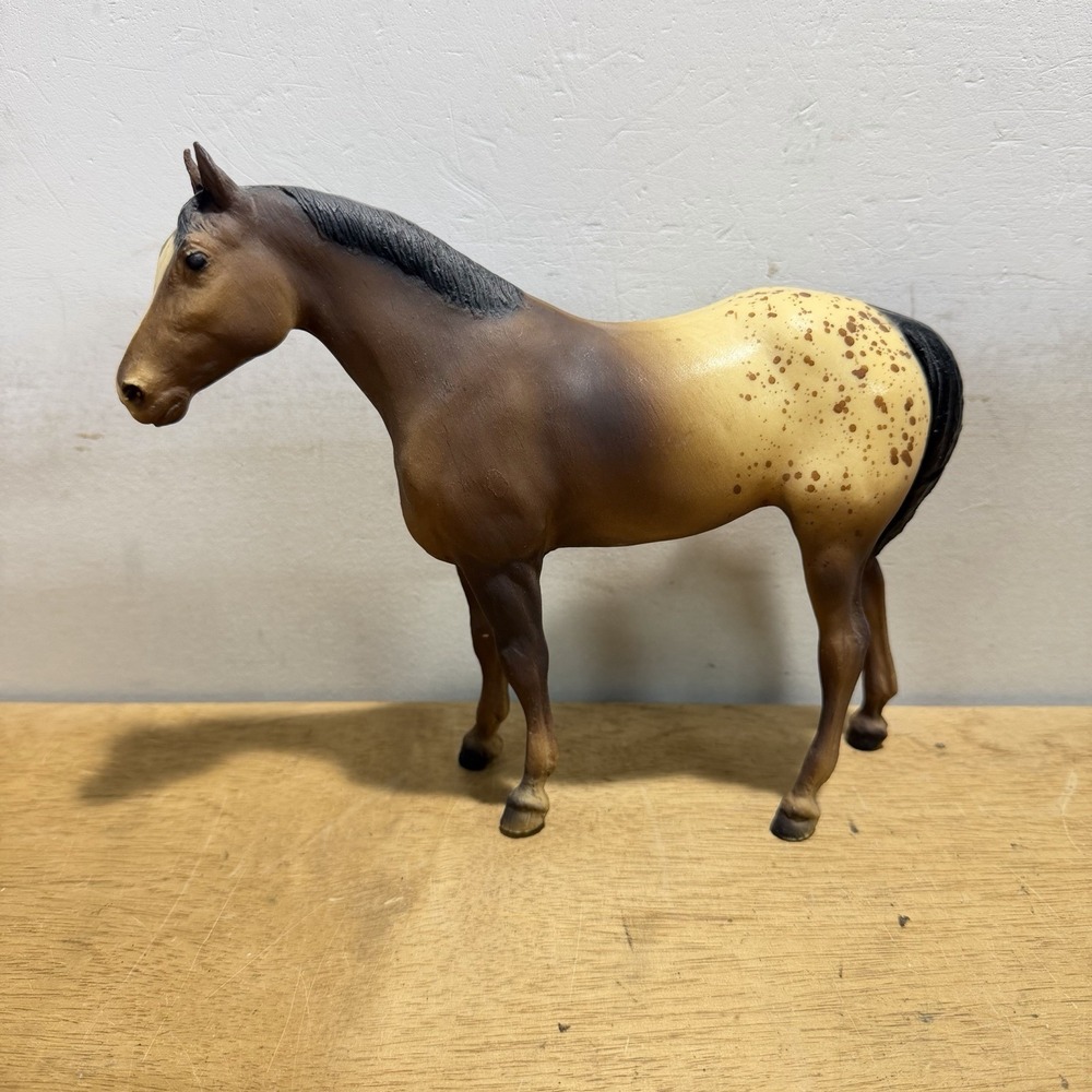 Breyer Traditional Sandy Bay Appaloosa Quarter Horse Yearling #103 Vtg Cm